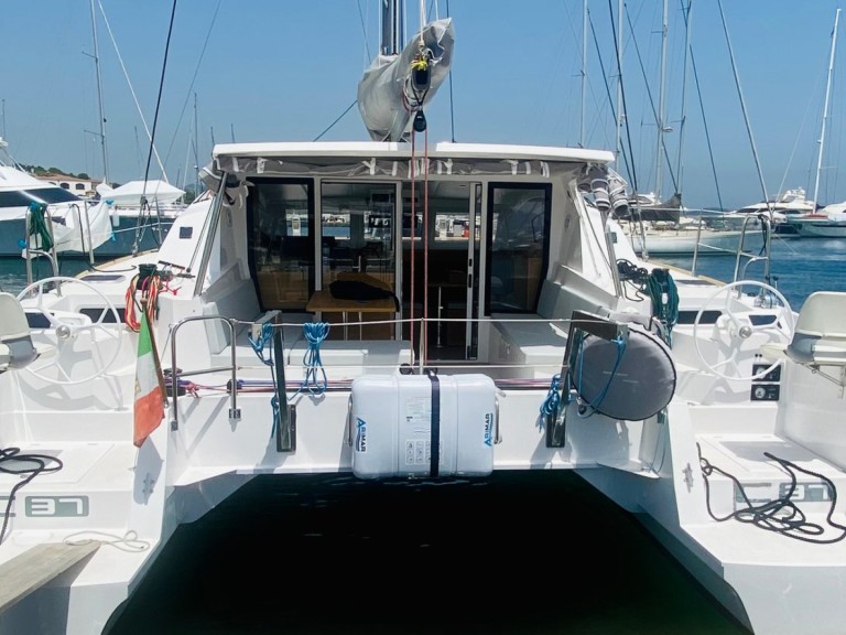 C-CATAMARANS C Cat 37 charter bareboat or captained in  Portisco