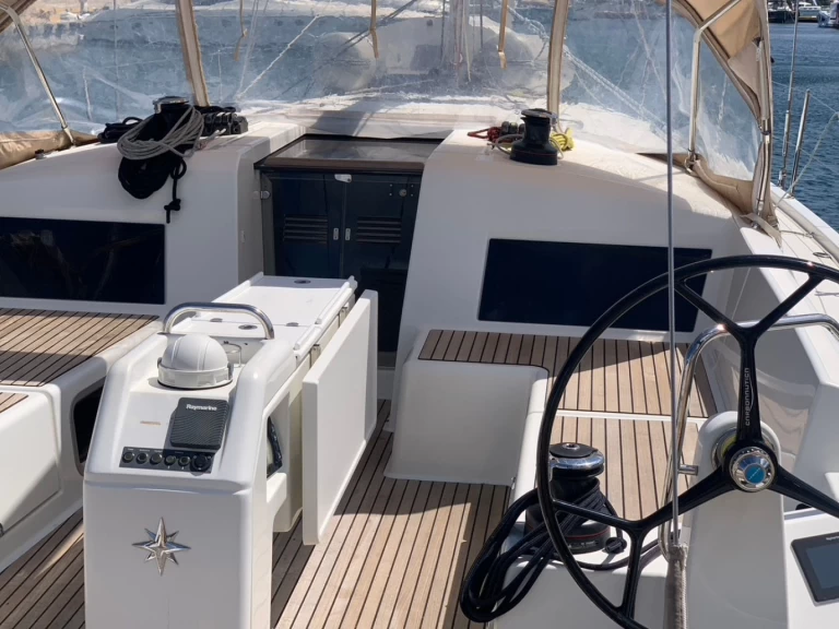 Jeanneau Sun Odyssey 490 charter bareboat or captained in  Portisco