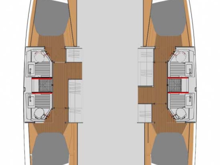Boat rental Fountaine Pajot Astrea 42 in Pomer on Samboat