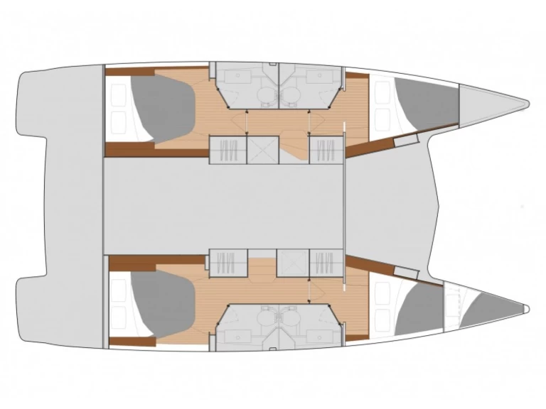 Catamaran rental with or without captain Fountaine Pajot Paros (Island)