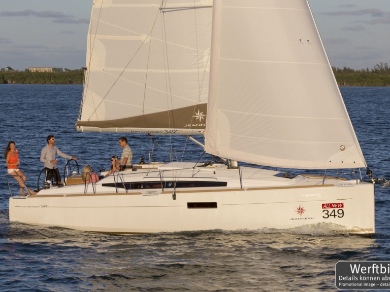 Rent a Jeanneau Sun Odyssey 349 Biograd na Moru