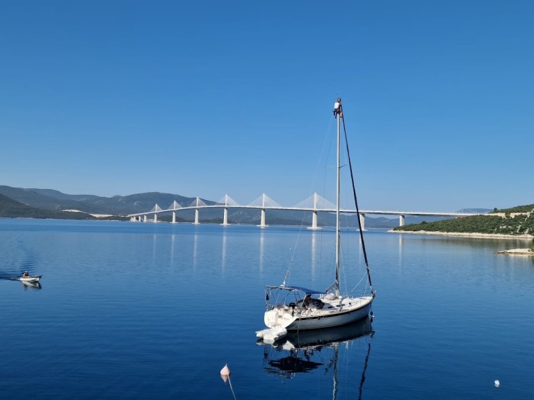 Bareboat Rental Sailboat Elan with a boat licence