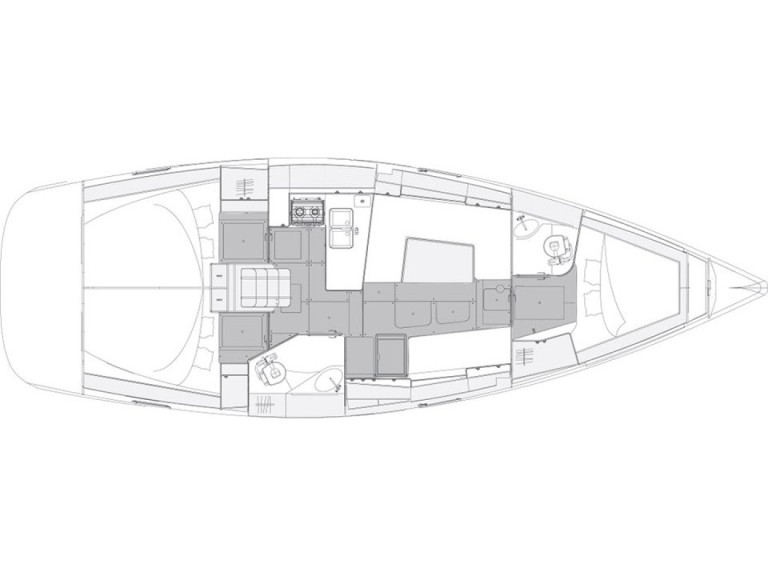 Sailboat rental with or without captain Elan Punat
