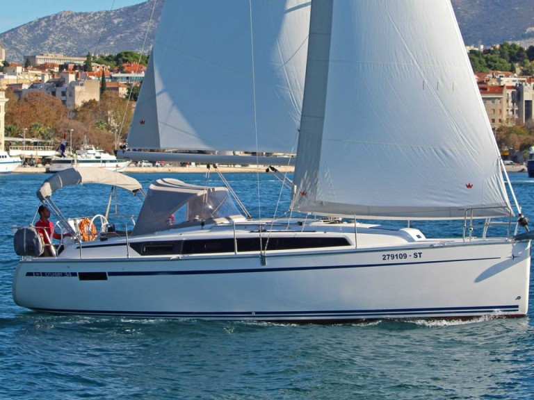 Bavaria Cruiser 34 charter bareboat or captained in  Split