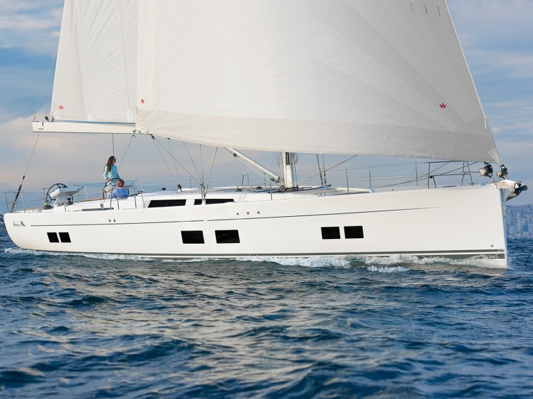 Hanse Hanse 588 charter bareboat or captained in  Seget Donji