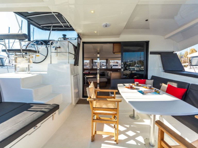 Bareboat Rental Catamaran Lagoon with a boat licence