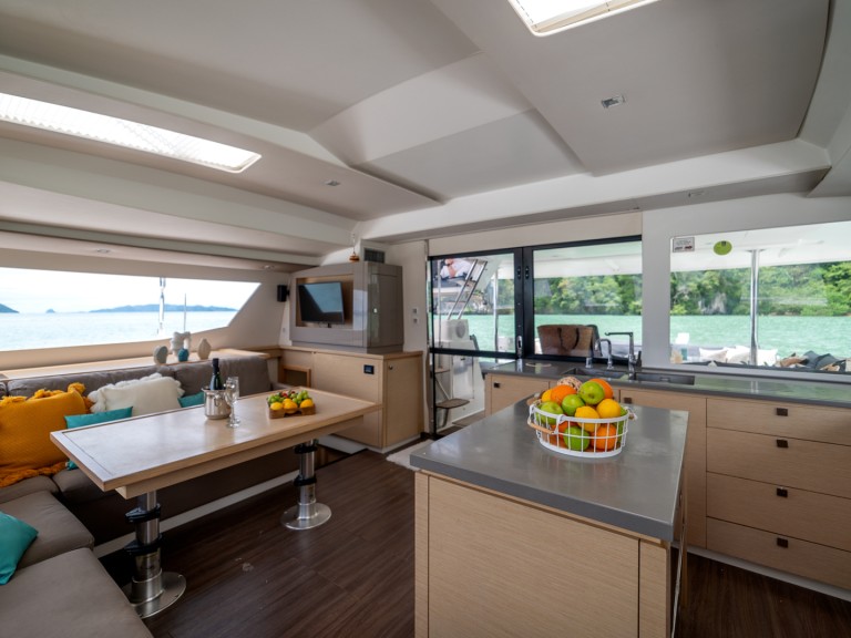 Fountaine Pajot Saba 50 charter bareboat or captained in  Phuket (City)