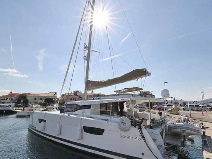 Catamaran rental with or without captain Fountaine Pajot Biograd na Moru