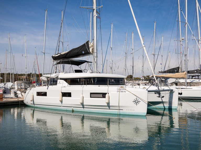 Lagoon Lagoon 46 charter bareboat or captained in  Pomer