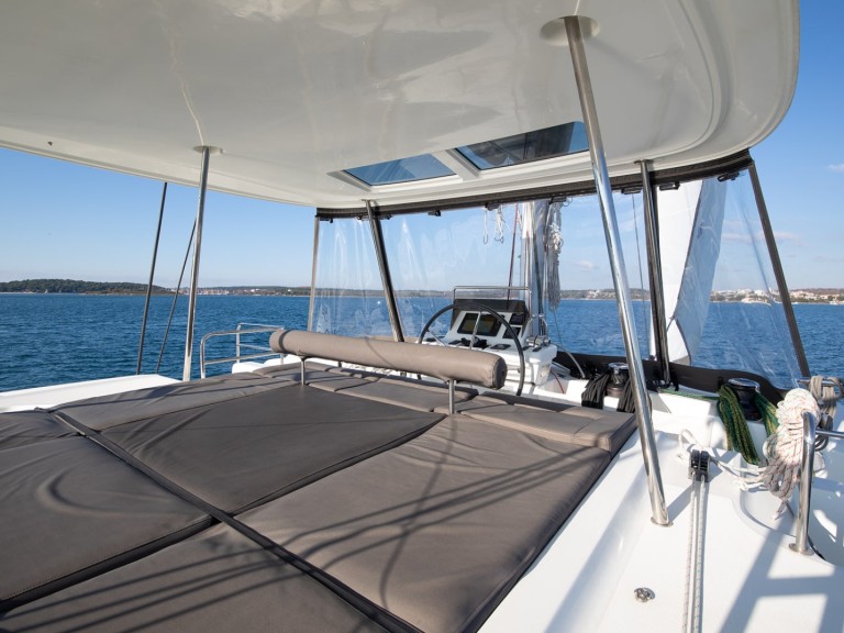 Bareboat Rental Catamaran Lagoon with a boat licence