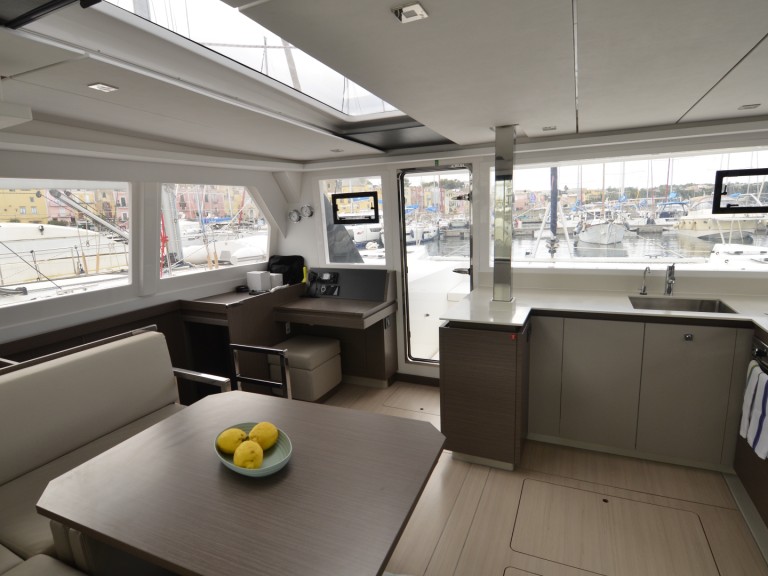 Robertson and Caine Leopard 42 charter bareboat or captained in  Procida