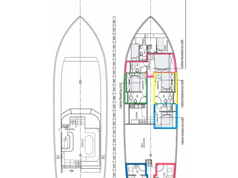 Yacht charter Milazzo cheap Gelidonya II