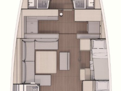 Sailboat rental in Furnari - Dufour Dufour 530