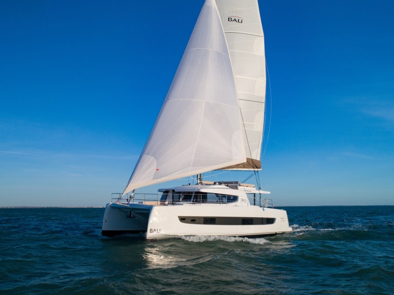 Bareboat Rental Catamaran Bali with a boat licence