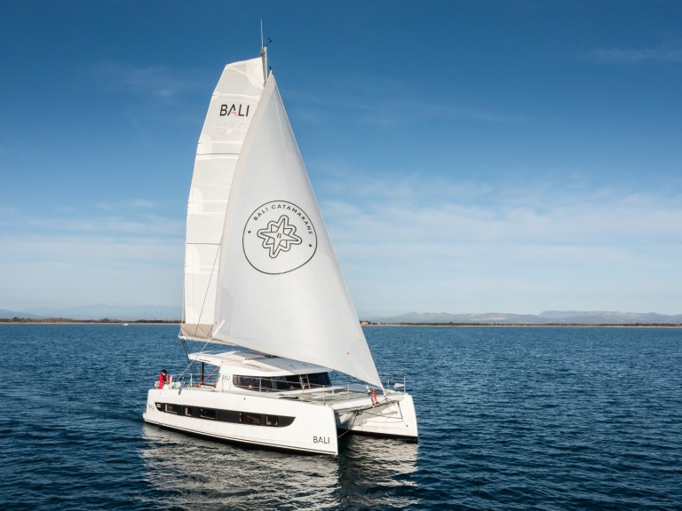 Bareboat Rental Catamaran Bali with a boat licence
