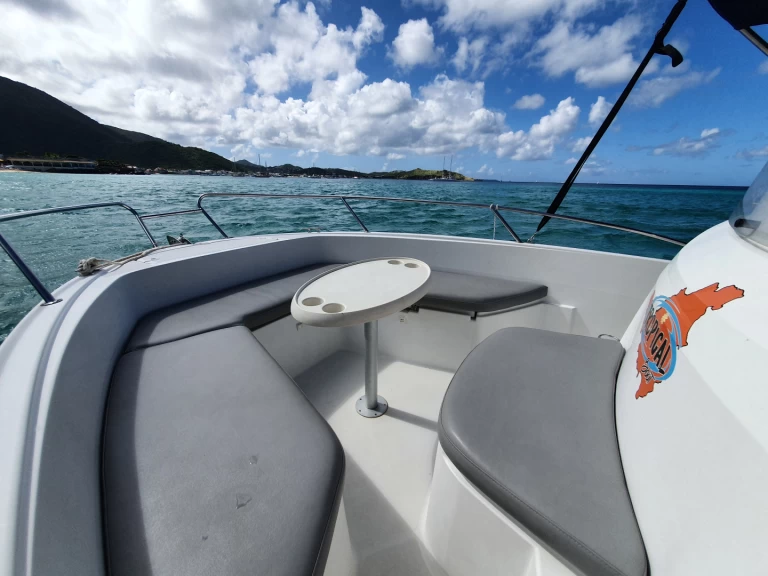 Motorboat rental with or without captain Jeanneau Marigot