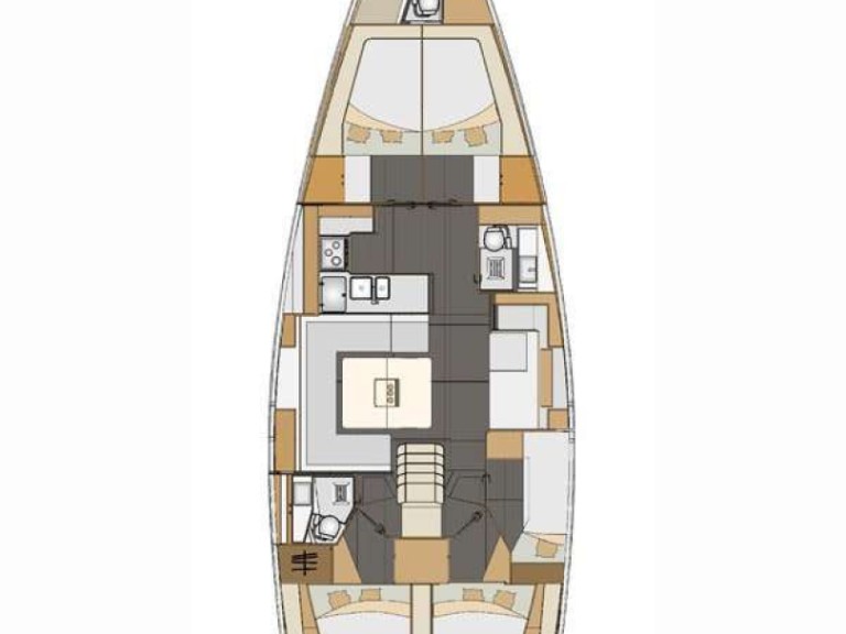 Sailboat rental in Šibenik - Elan Impression 50
