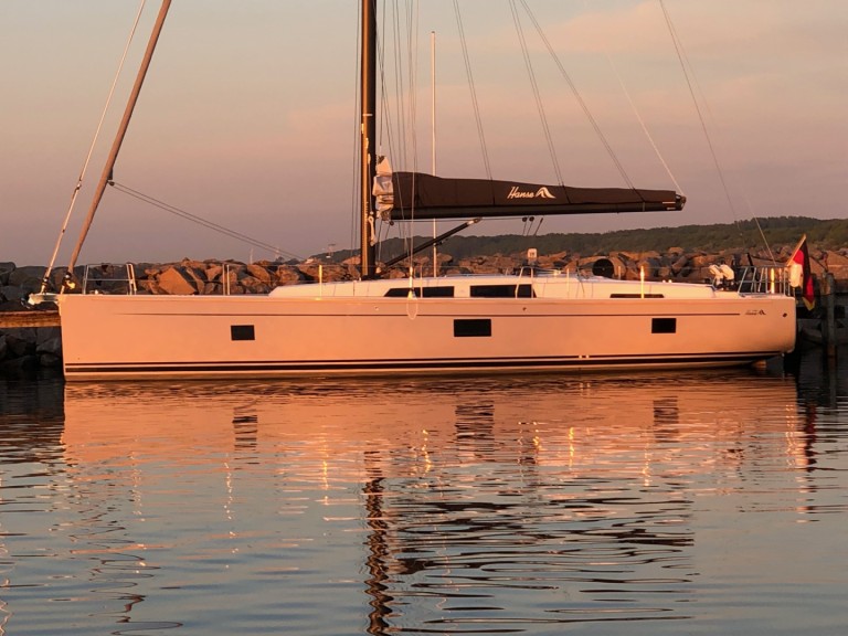 Hanse Hanse 508 charter bareboat or captained in  Punat
