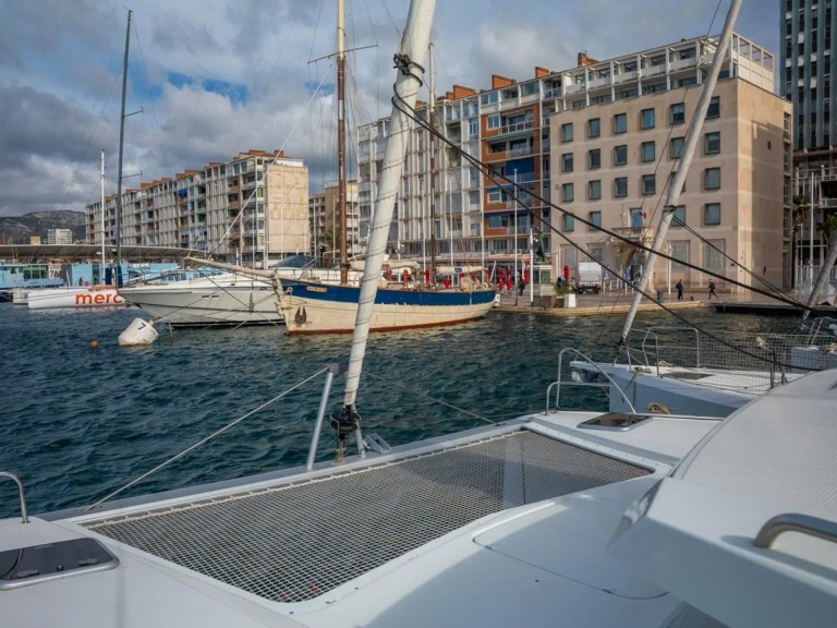 Bareboat Rental Catamaran Fountaine Pajot with a boat licence