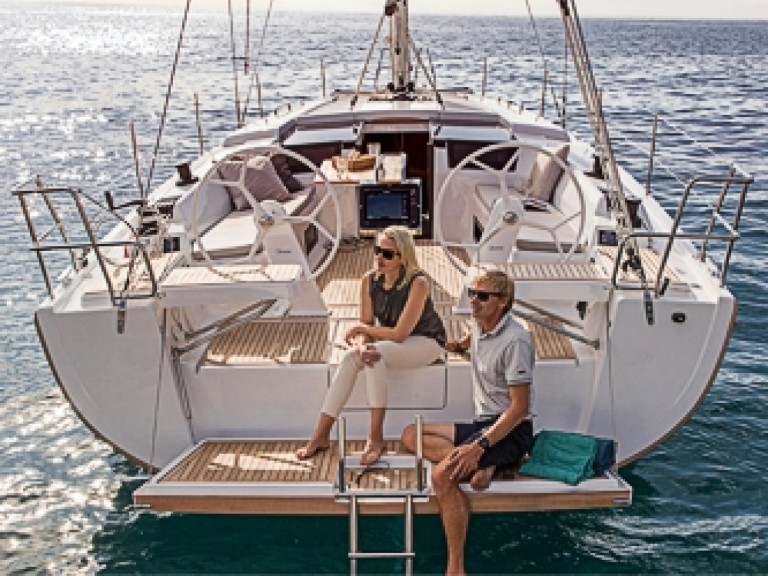 Hanse Hanse 418 charter bareboat or captained in  Saltsjö-duvnäs