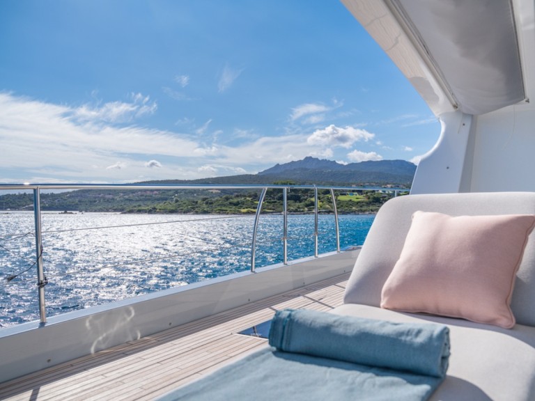 Lagoon Lagoon Seventy 8 charter bareboat or captained in  Cugnana Verde