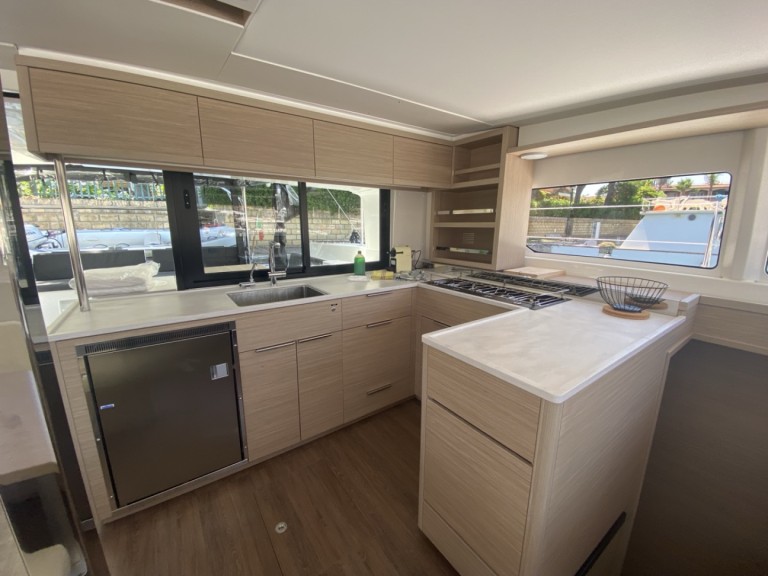 Bareboat Rental Catamaran Lagoon with a boat licence