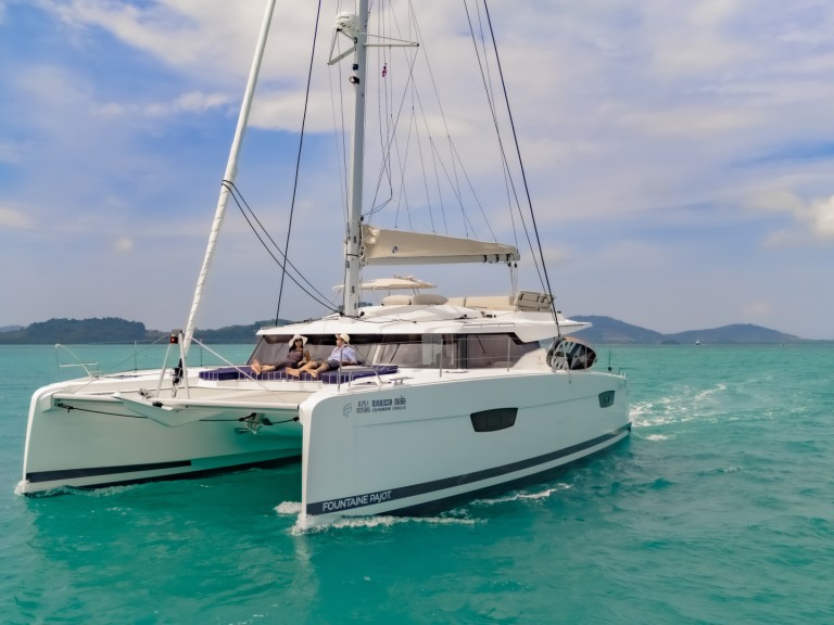 Yacht charter Mai Khao cheap Fountaine Pajot Elba 45 - 3 + 2 cab.