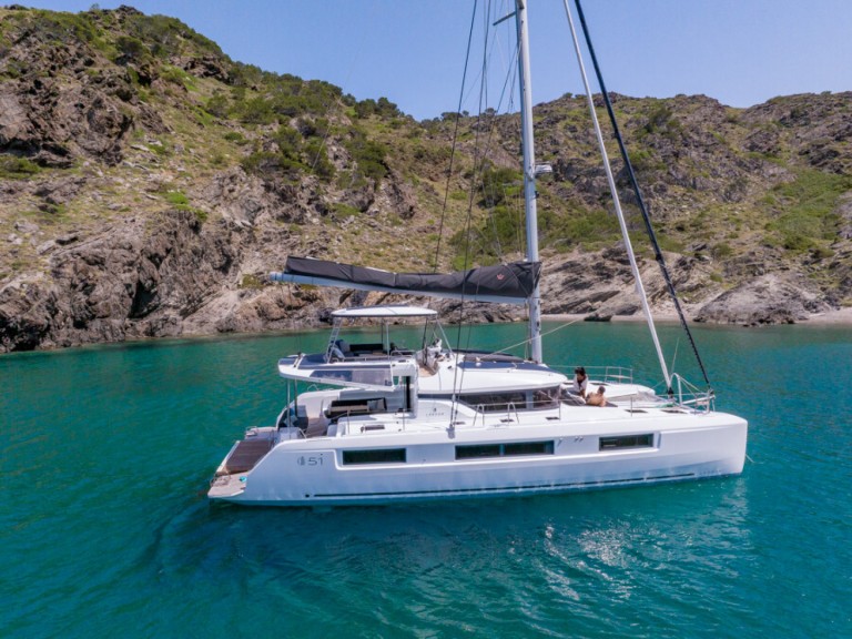 Lagoon Lagoon 51 charter bareboat or captained in  Olbia