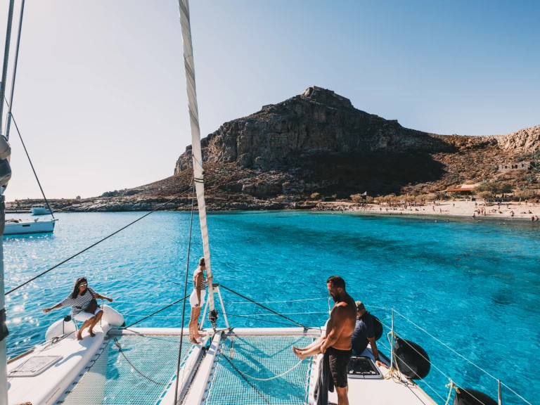 Catamaran rental with or without captain Lagoon Heraklion