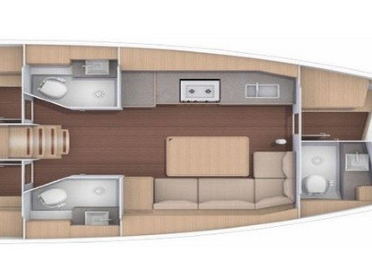 Yacht charter Palermo cheap Dufour 390 Grand Large