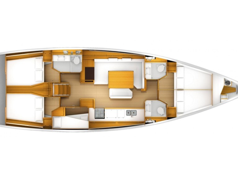 Boat rental Jeanneau Sun Odyssey 519 in Puntone on Samboat