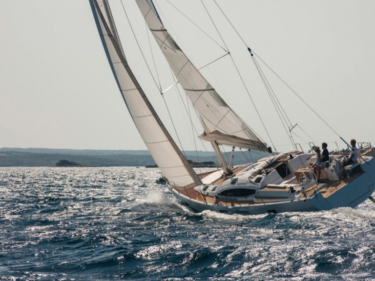 Bareboat Rental Sailboat Elan with a boat licence