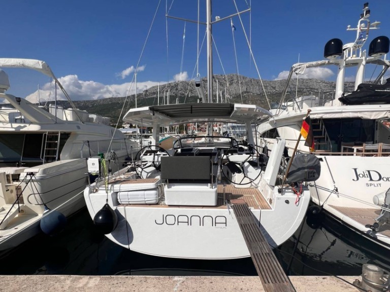 Bareboat Rental Sailboat Hanse with a boat licence