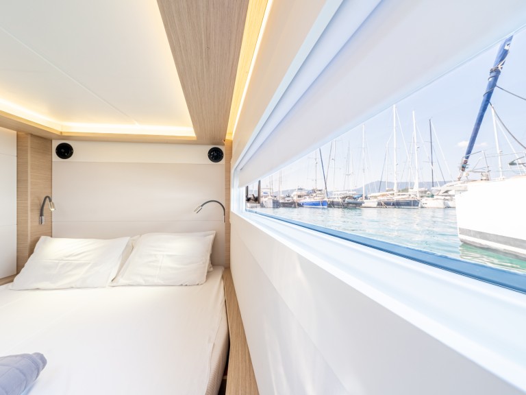 Bareboat Rental Catamaran Lagoon with a boat licence