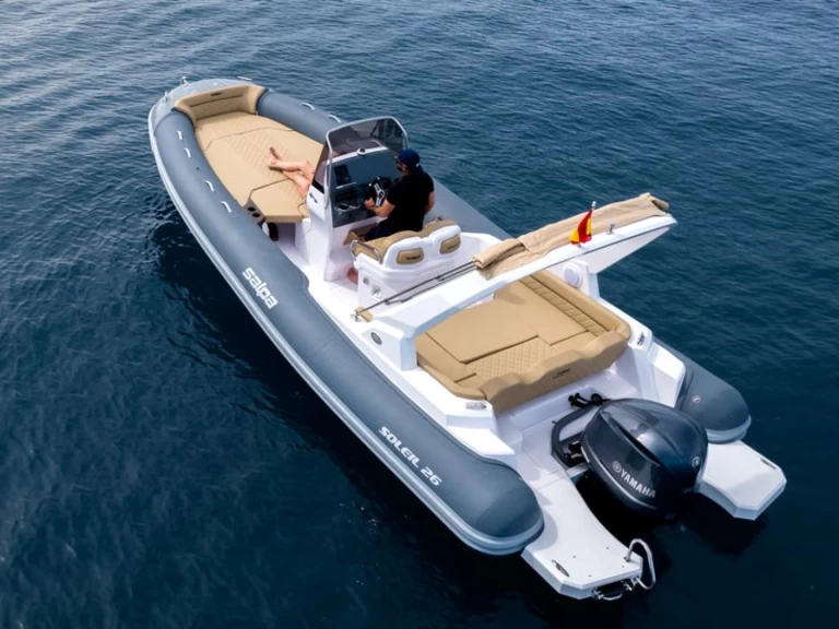 Bareboat Rental RIB Salpa with a boat licence