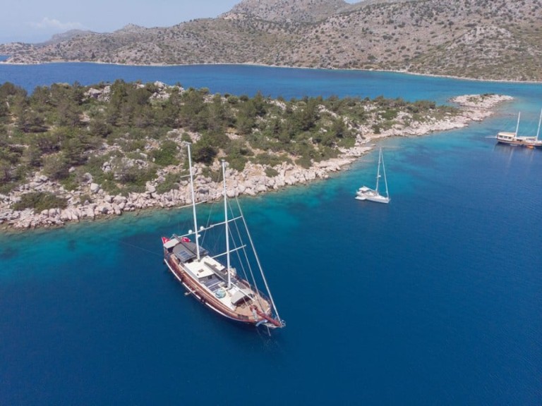 Sailboat rental with or without captain  Marmaris