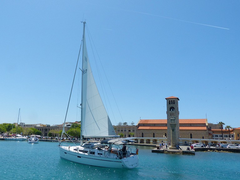 Bavaria Cruiser 37 charter bareboat or captained in  Rhodes (City)
