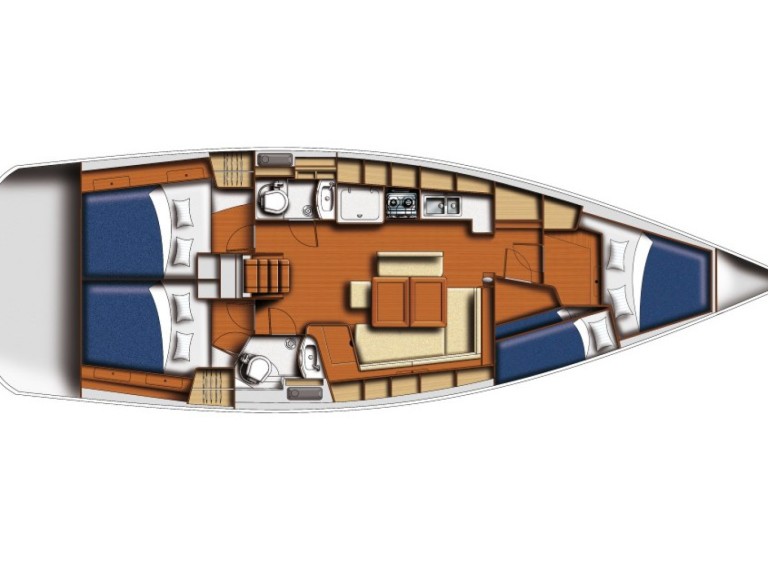 Rent a Bénéteau Oceanis 43 Porto