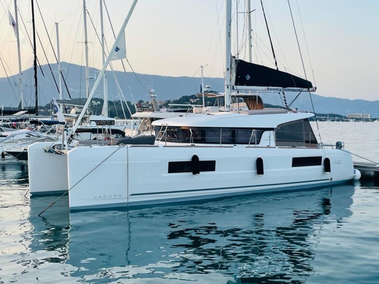 Lagoon Lagoon 40 charter bareboat or captained in  Deme of Volos