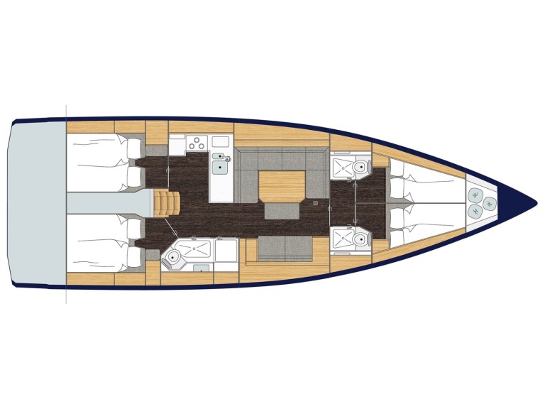 Bavaria Bavaria C45 charter bareboat or captained in  Porto