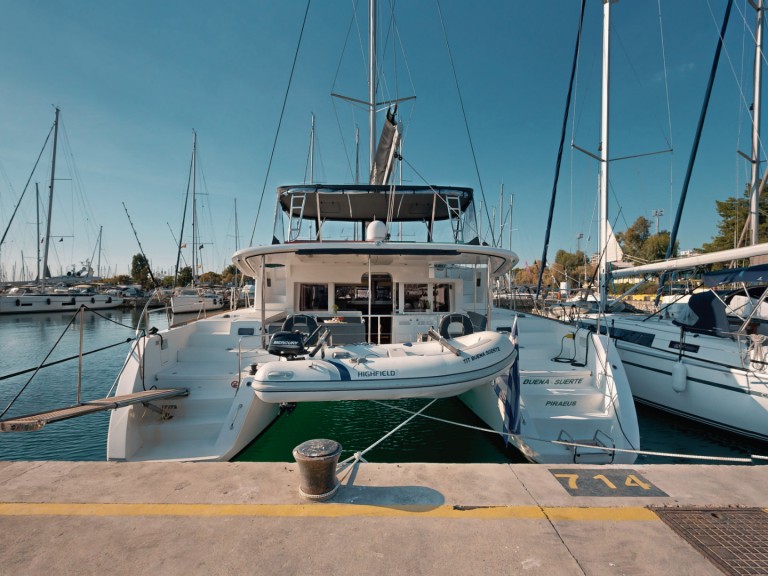 Lagoon Lagoon 450 F charter bareboat or captained in  Alimos