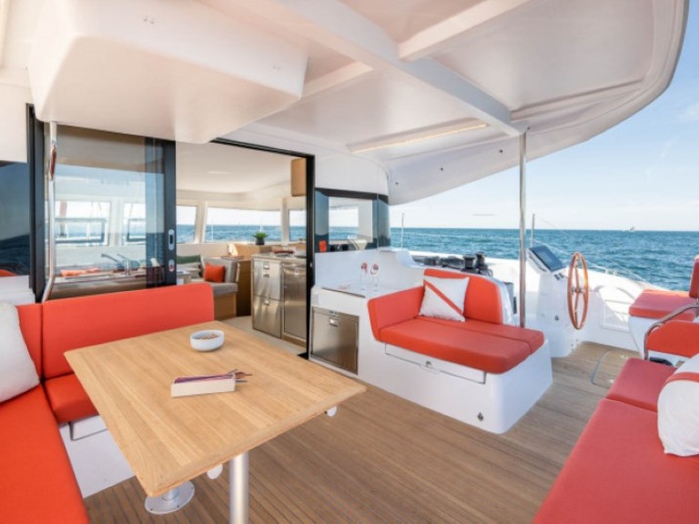 Bareboat Rental Catamaran Excess with a boat licence