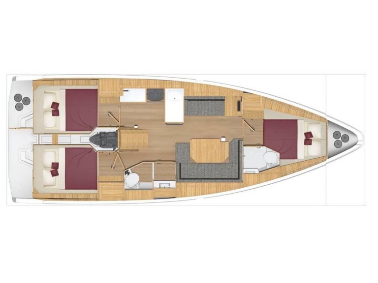 Sailboat rental in Trogir - Bavaria Bavaria C38