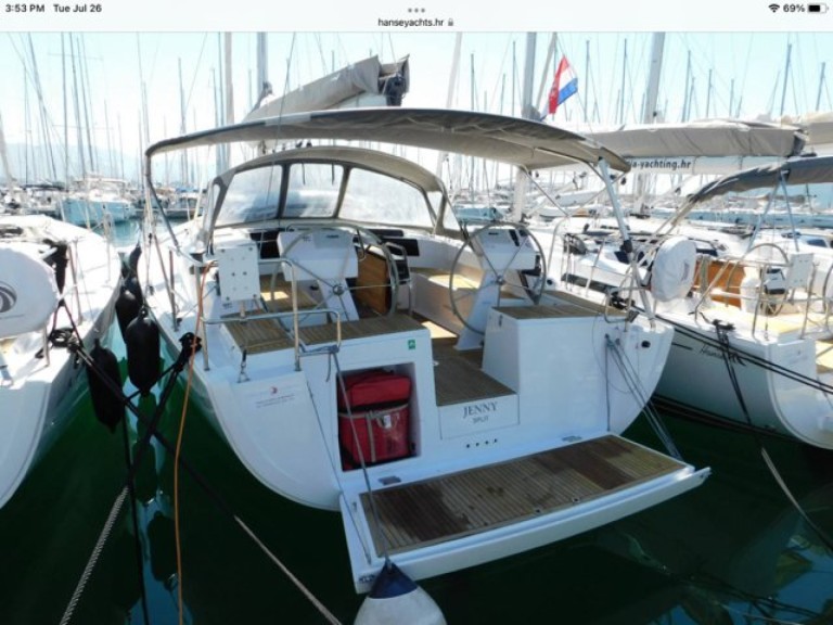 Yacht charter Punat cheap Hanse 455