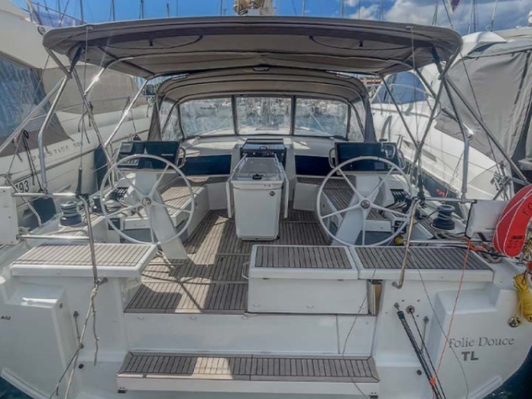 4 OCEANIS 46.1 charter bareboat or captained in  Hyères