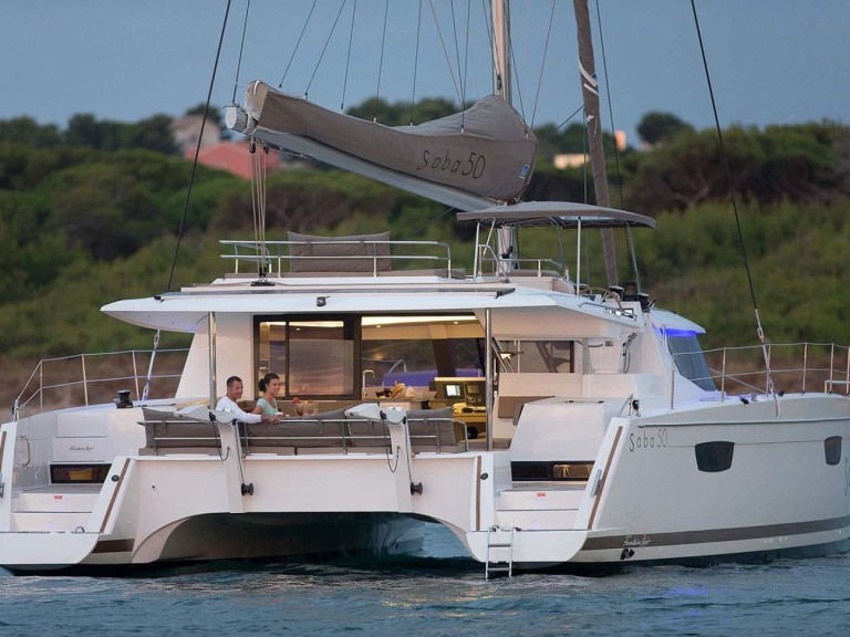 Yacht charter Bonifacio cheap Saba 50
