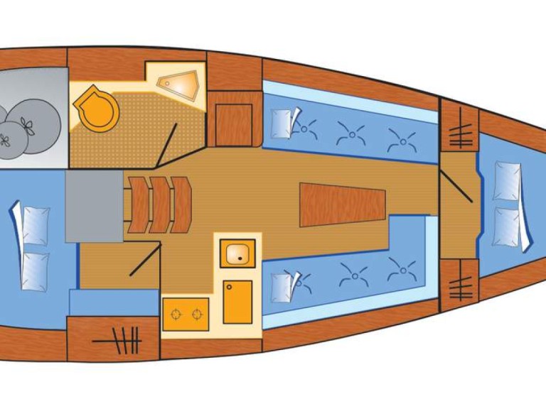 Bavaria Cruiser 32 charter bareboat or captained in  Heiligenhafen