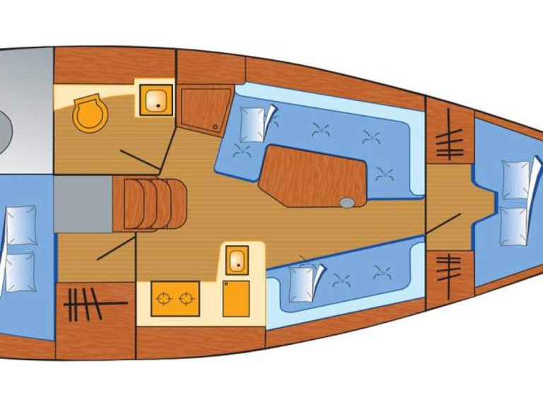 Sailboat rental in Heiligenhafen - Hanse Hanse 325