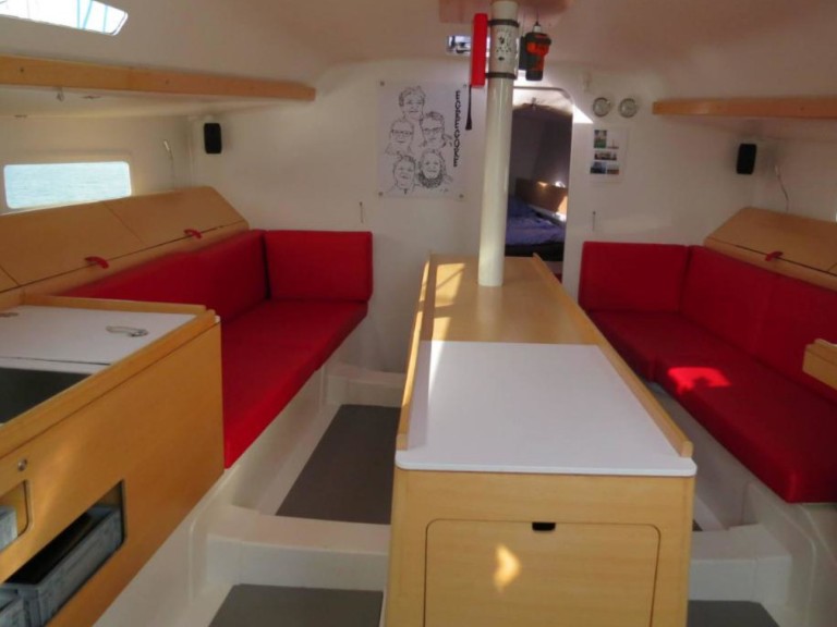 Pogo Structures Pogo 12.50 charter bareboat or captained in  La Rochelle