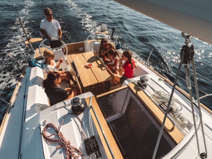 Bareboat Rental Sailboat Elan with a boat licence